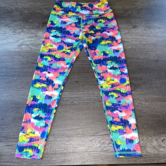 High Waisted Leggings, Ankle-Length Yoga Pants - Picture 4 of 8